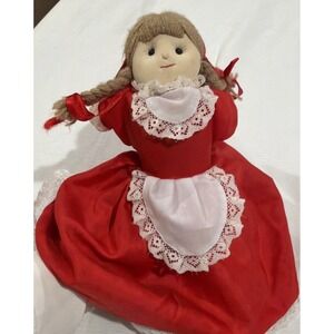 VTG Storytelling Topsy Turvy Little Red Riding Hood Wolf Grandma Flip Ragdoll